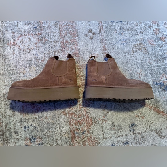 Neumel Platform Chelsea - Women’s size 10 - Chesnut - Authentic - Picture 3 of 7